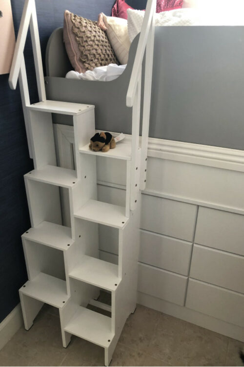bunk bed steps easy step up