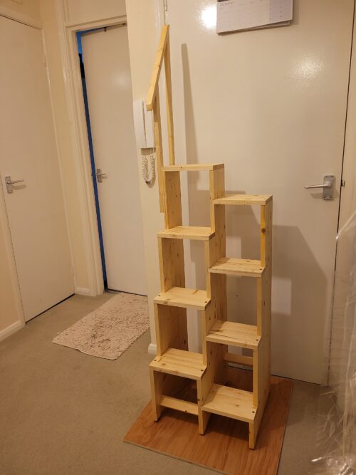 Space Saving Step Up Easy staggered Ladder- MPN BZ8
